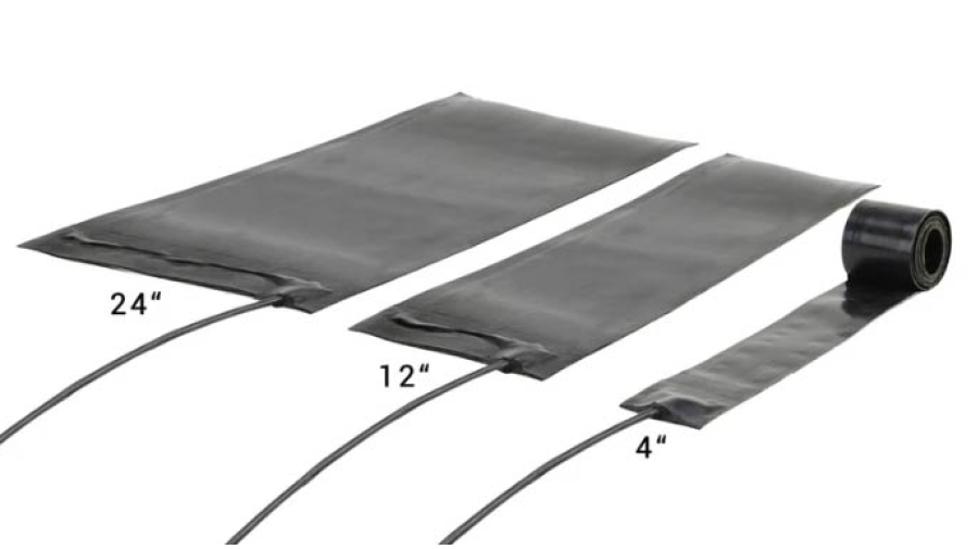 Tapis chauffants pour gouttières et toitures Tek-Sil (disponible prochainement)
